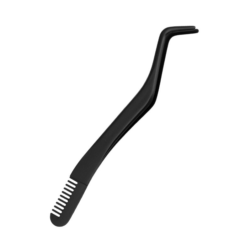 Lash tweezers with comb